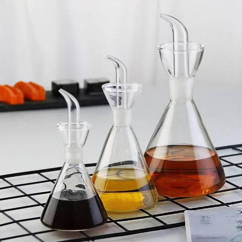 Galheteiro de Azeite “Essenza” – Vidro Borossilicato com Design Elegante