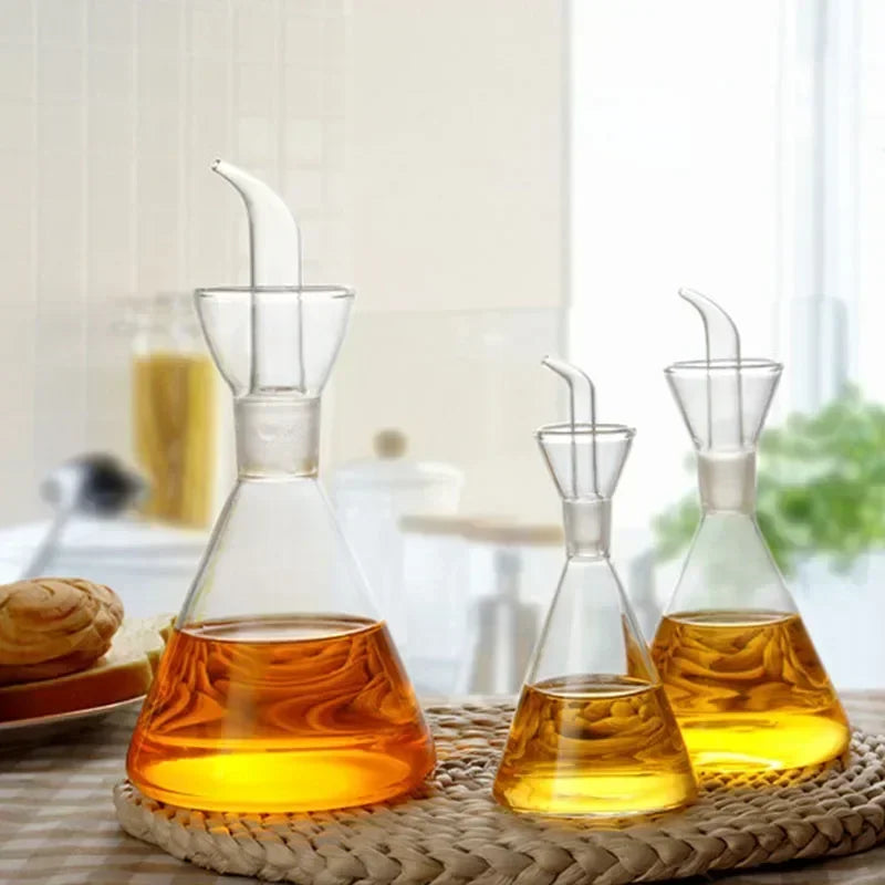 Galheteiro de Azeite “Essenza” – Vidro Borossilicato com Design Elegante